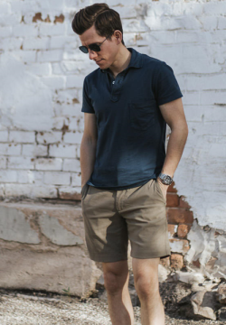 Wear Neutral Chino Shorts, And Follow The Trend.